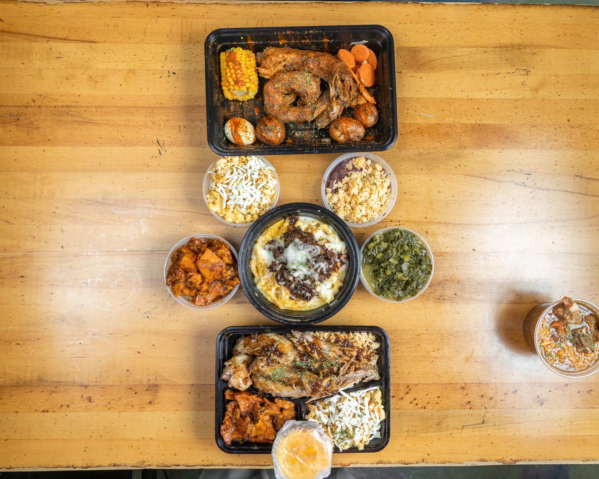 Cajun and soul food traditions