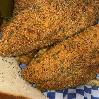 2 Piece Catfish/W Fries