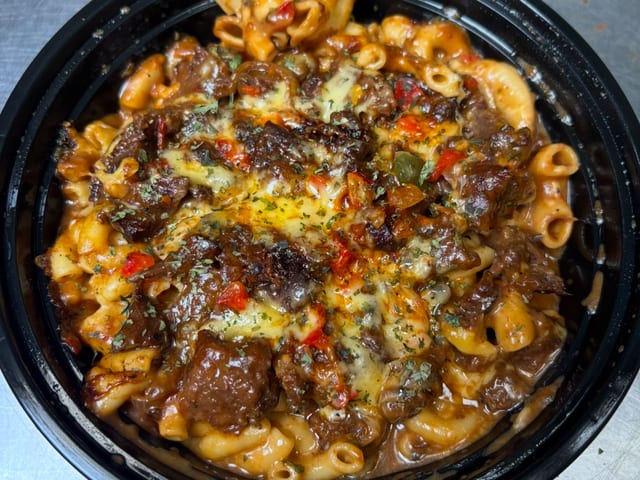 Lunch Oxtail Pasta.