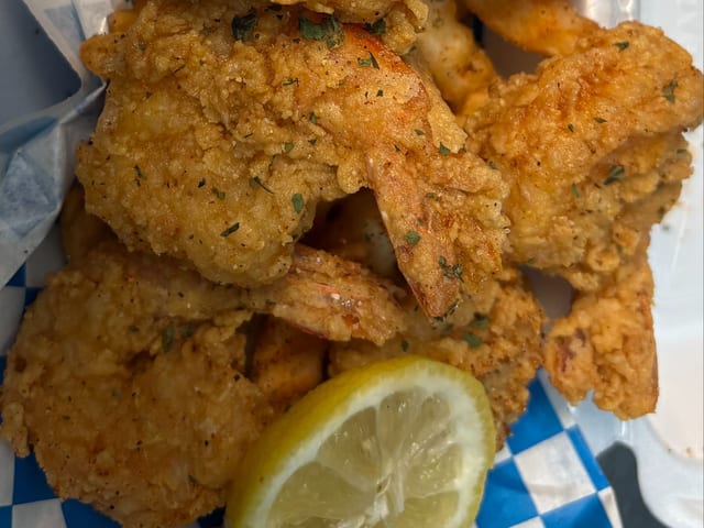 10 PC Shrimp with Fries.