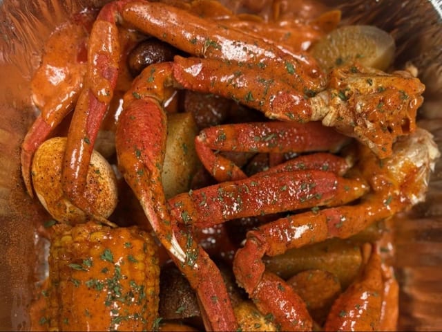 Crab Leg Box.