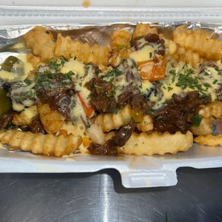 Loaded Oxtail Fries